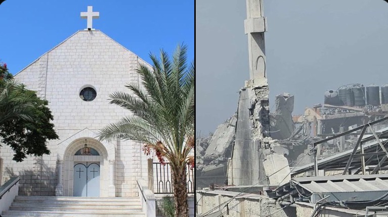 Israel Bom Gereja Katolik Satu-satunya di Gaza, Tiga Warga Sipil Tewas